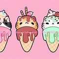 How to Draw a Kawaii Ice Cream Cat