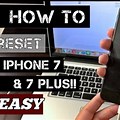 How to Hard Reset iPhone 7