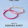 How to Make Square Knot Bracelets
