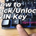 How to Unlock Windows Key in Games