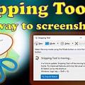 How to Use the Snipping Tool