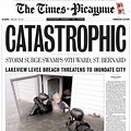 Hurricane Katrina Newspaper Headlines
