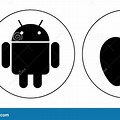 Icon with Android Apple Logo