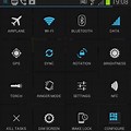 Image of Settings Icon in a Motorola Mobile Phone