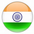 India Flag Icon 3D Ong