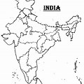 India Map without Names