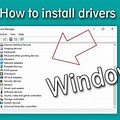 Install Network Hardware and Driver Software