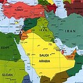 Israel and Middle East Map