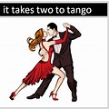 It Takes Two to Tango Meaning Clip Art