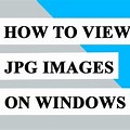 JPEG Pictures On My PC