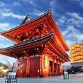 Japan Temple High Angle View
