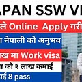 Japan Working Visa SSW Sector From Nepal