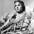 Jean Peters in Native American Costume