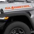 Jeep Gladiator Hood Decals