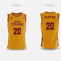 Jersey Mockup Front and Back Basketball