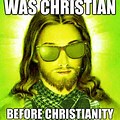 Jesus Funny Hipster