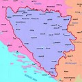 Karta Bosna I Hrvatska