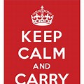Keep Calm and Carry On Logo PNG