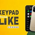 Keypad Phone Look Like iPhone
