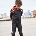 Kids Wearing a Track Suit