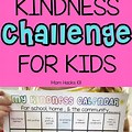 Kindness 30-Day Challenge Kids Calendar