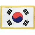 Korean Flag Patch PNG