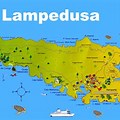 Lampedusa City Map