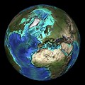 Land Topography of Earth