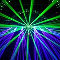 Laser Light Show Wallpaper 4K