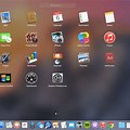 Layout of MacBook Screen