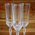 Lead Crystal Champagne Flutes