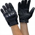 Leather Gloves with Knuckles