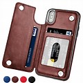 Leather Wallet iPhone 8 Plus Phone Case