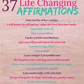 Life-Changing Affirmations