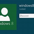 Lock Screen Password Windows 8