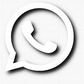 Logo Whats App Blanco PNG