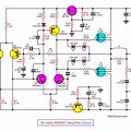 MOS FET Power Amplifier Circuit
