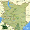 Map of Kenya Free Download