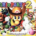 Mario Party 2 Box Cover Art