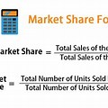 Market Share Formula Example