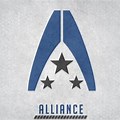 Mass Effect Alliance Logo Wallpaper