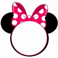 Minnie Mouse Circle Shapes