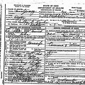 Montgomery County Ohio Death Certificate