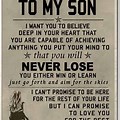 Motivational Quotes to My Son