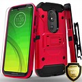 Moto G7 Play Phone Case with Screen Protector