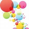 Multi-Coloured Bubble Circle