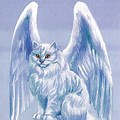 Mythical Creatures Winged Cat