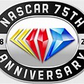 NASCAR 75th Oval Logo