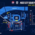 Nashville IndyCar Track Map