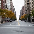 New York City Road Empty